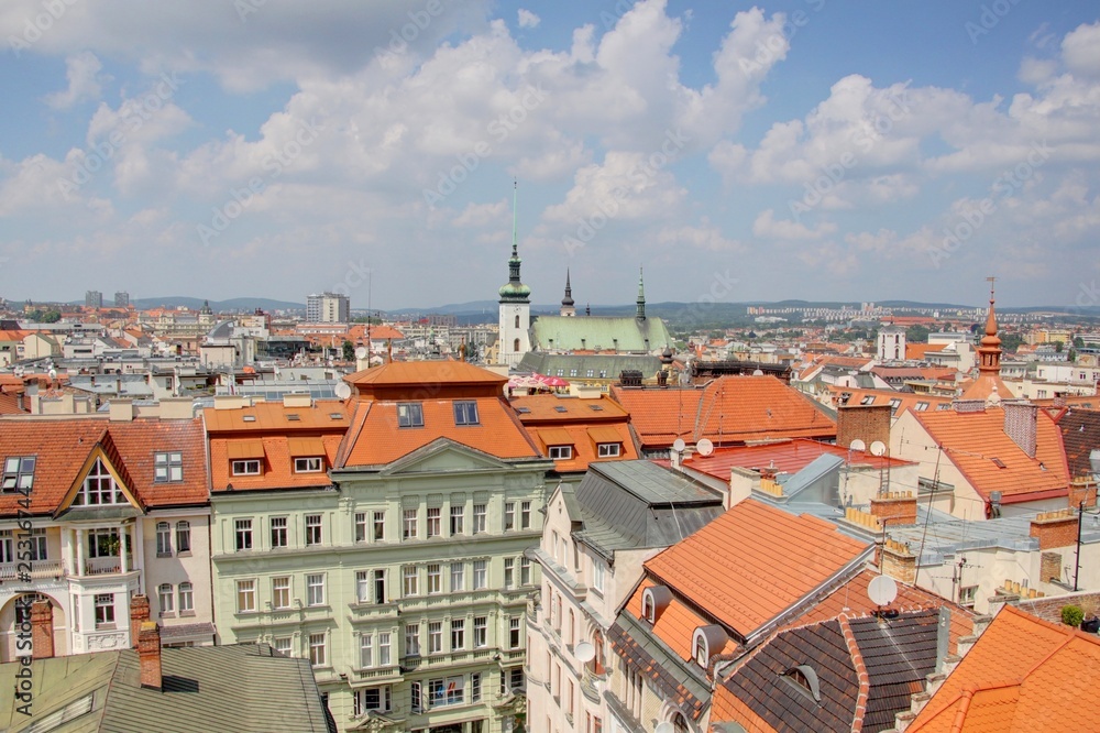 Obraz premium vue generale de brno