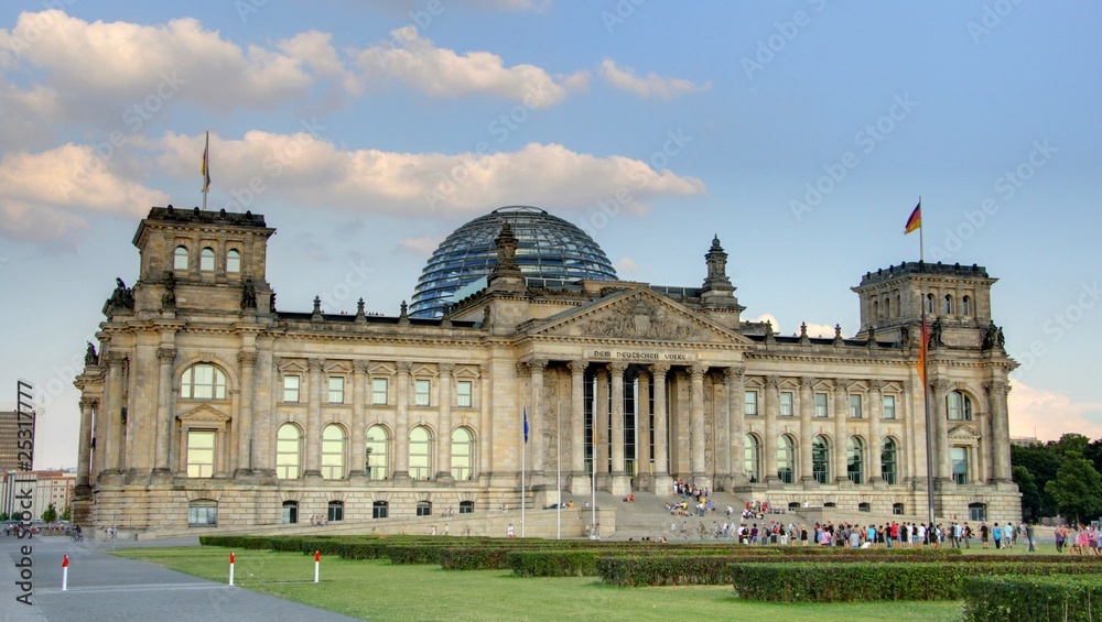 Obraz premium le bundestag à berlin