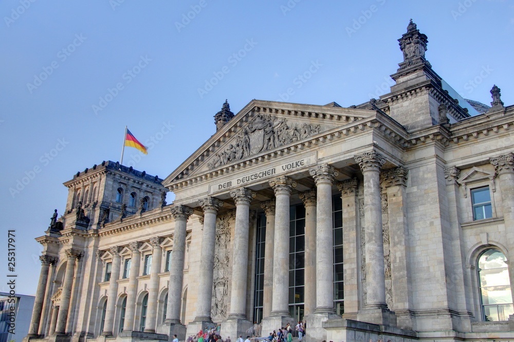 Obraz premium le bundestag à berlin