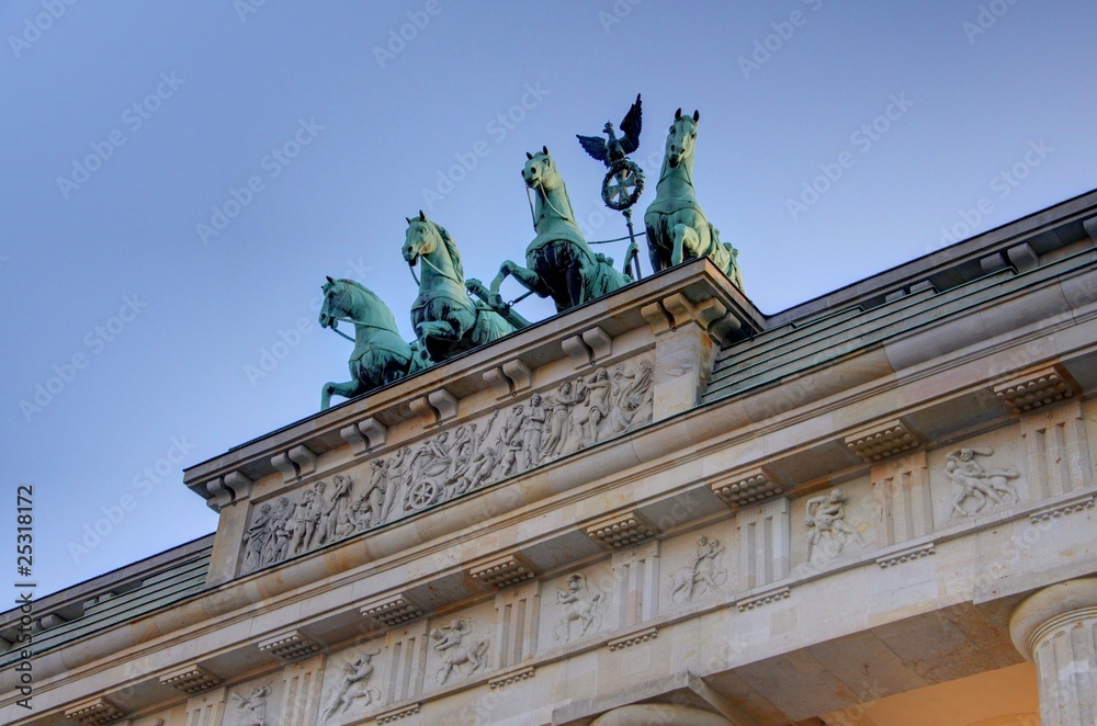 Fototapeta premium porte de brandebourg à berlin