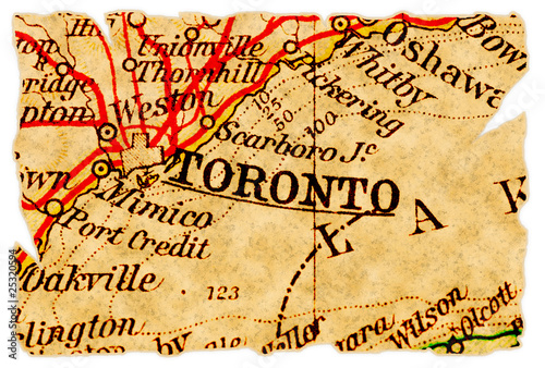 Toronto old map