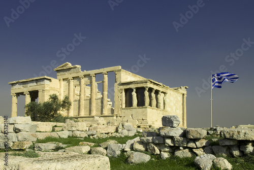 Erechtheum in Acropolis, Athens, Greece