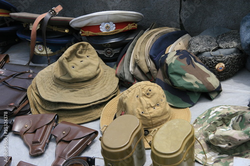 Bilde på lerret Military attributes