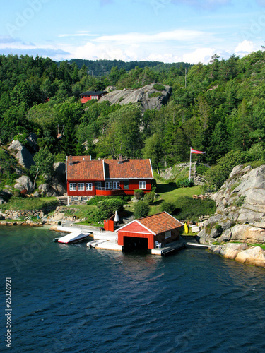 Norway harbour - Skejrnoy Island