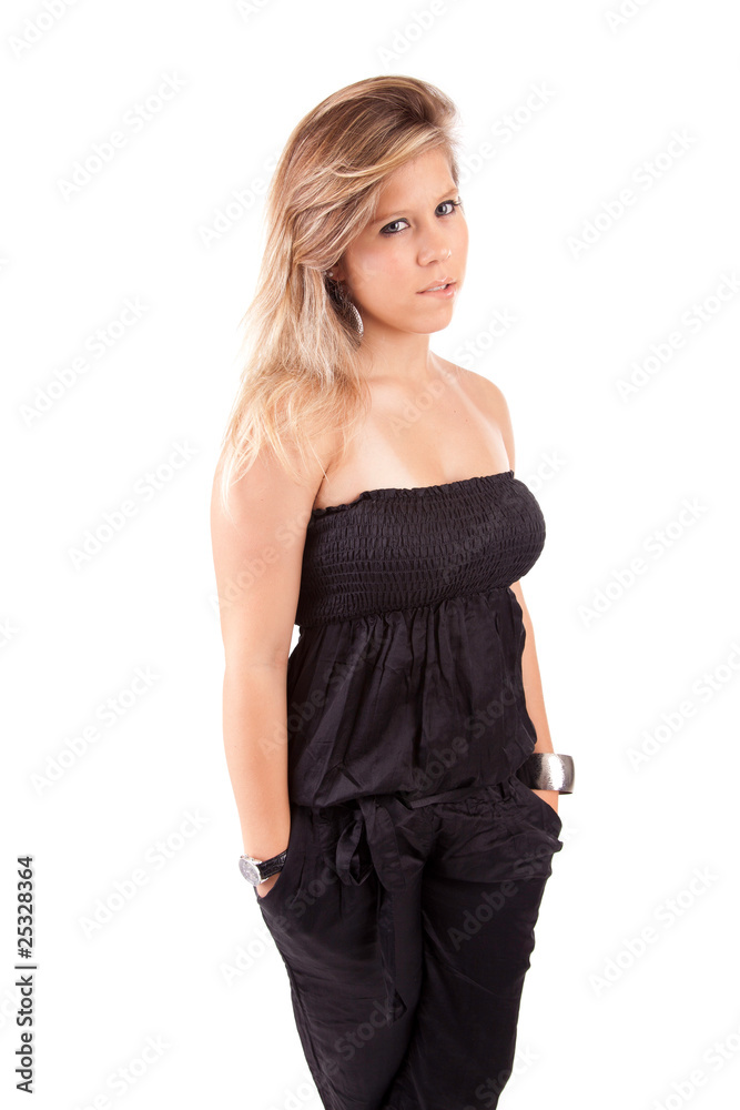 Young and beautiful woman posing Young and beautiful woman posing