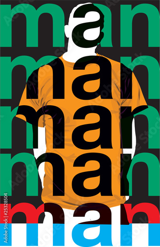 man illustration