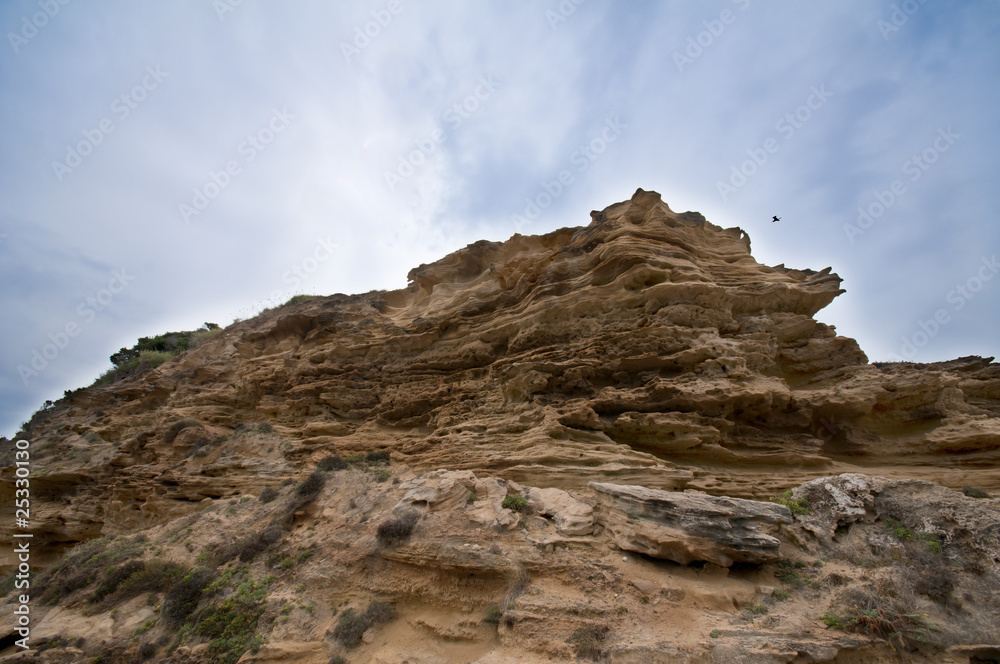 rocks and reefs in the Gulf of Asinara