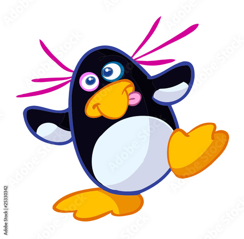 crazy penguin