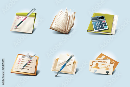 Vector application icons. Part 1