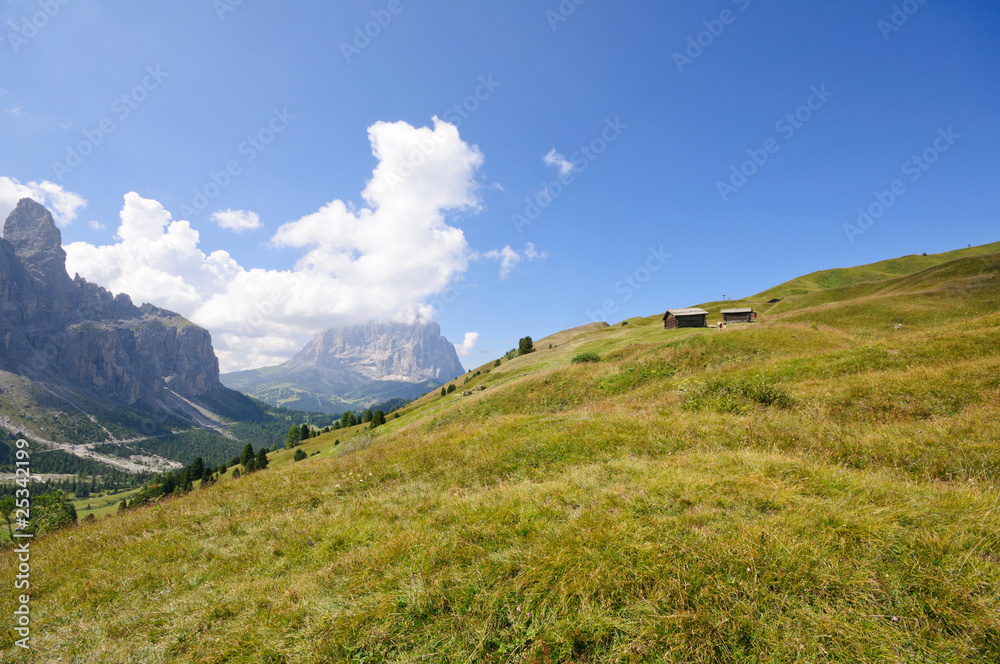 Gardena pass - Dolomites, Italy
