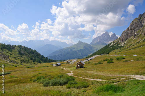 Pordoi pass - Dolomites, Italy