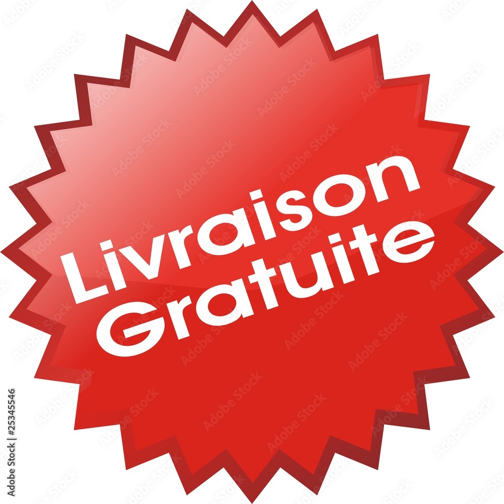 étiquette livraison gratuite