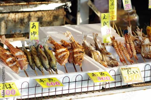 寺泊の浜焼き