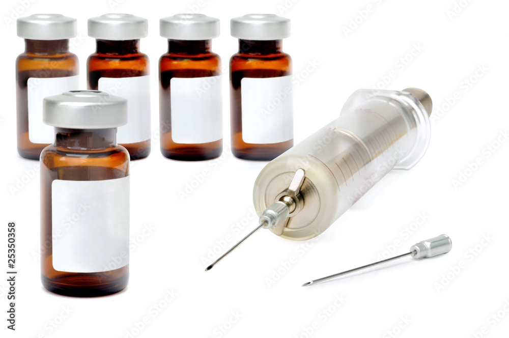 Old glass syringe Old glass syringe