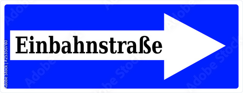 Einbahnstraße