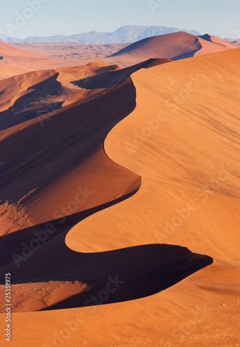 Wüste Namib von oben