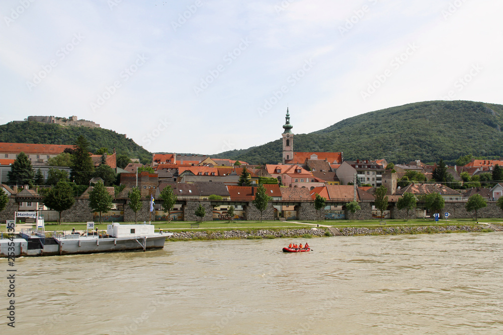 Obraz premium hainburg,basse autriche