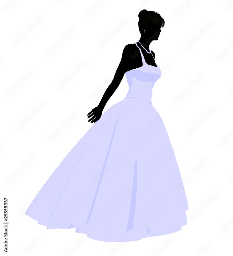 Wedding Bride Silhouette