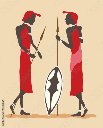 masai warriors