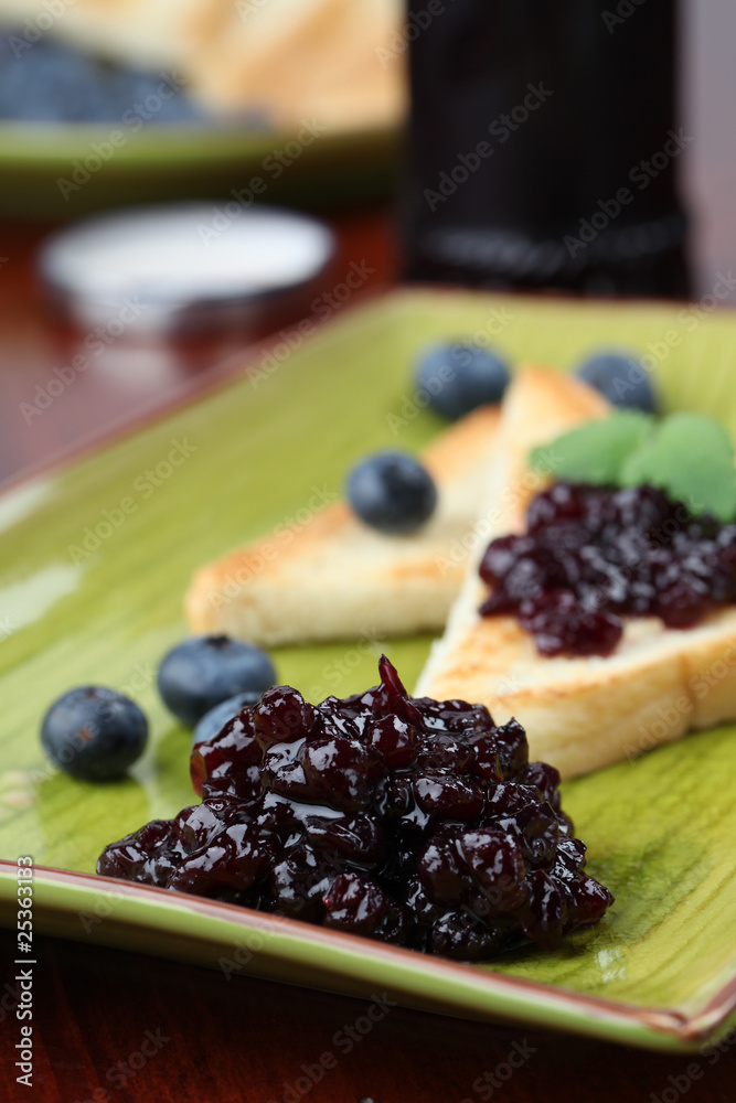 Blueberry jam Blueberry jam