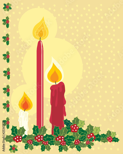 christmas candles