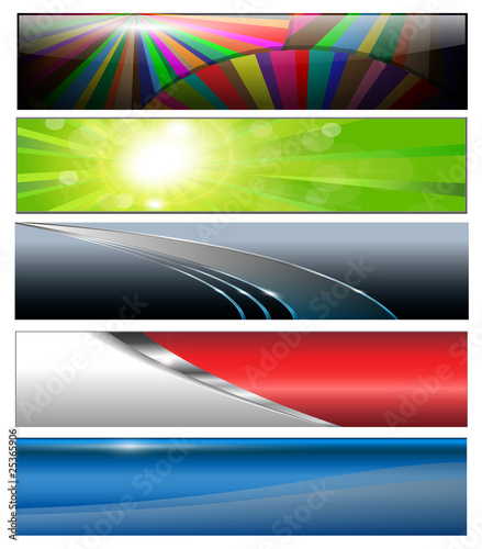 Banners, headers collection