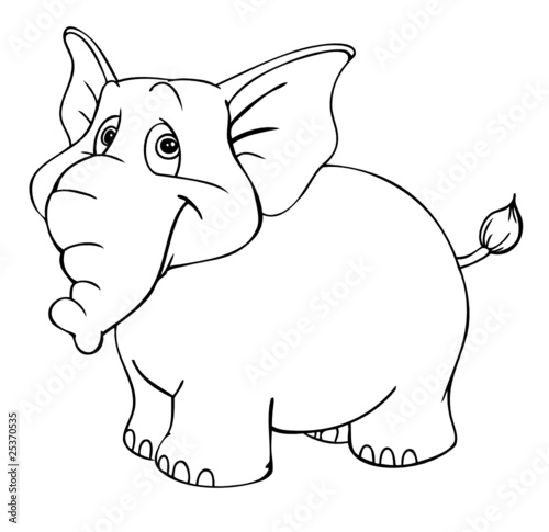 Elefant, dick, Zoo, Tierpark, Afrika, groß, schwer