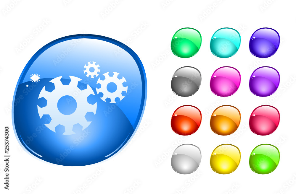 Buttons for web