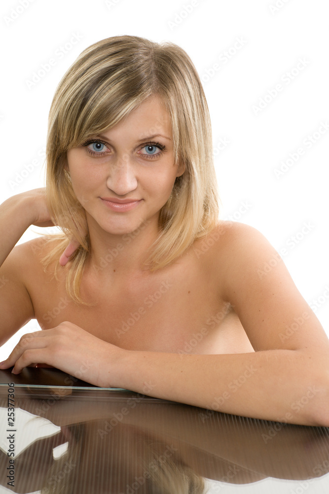 Obraz premium Portrait of beautiful young woman