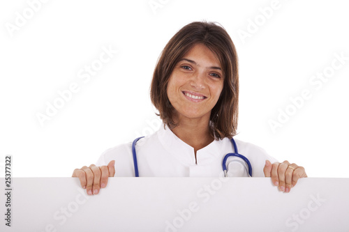 Friendly female doctor