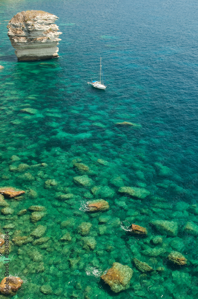 Fototapeta premium bonifacio coast