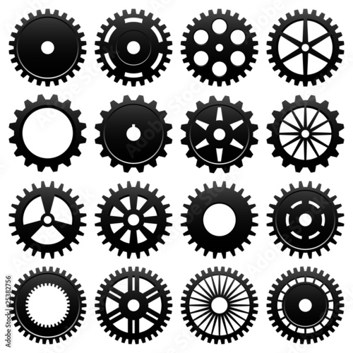 Machine Gear Wheel Cogwheel