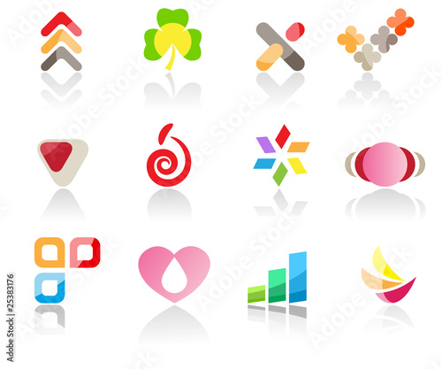 Set of different icons