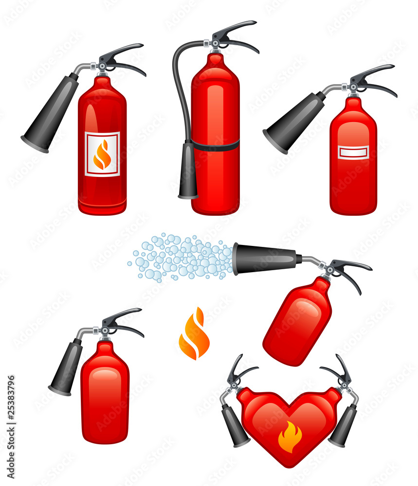 Fototapeta premium Fire extinguisher