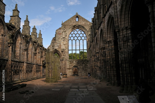 Holyrood Abbey, Edinburgh, Scotland photo