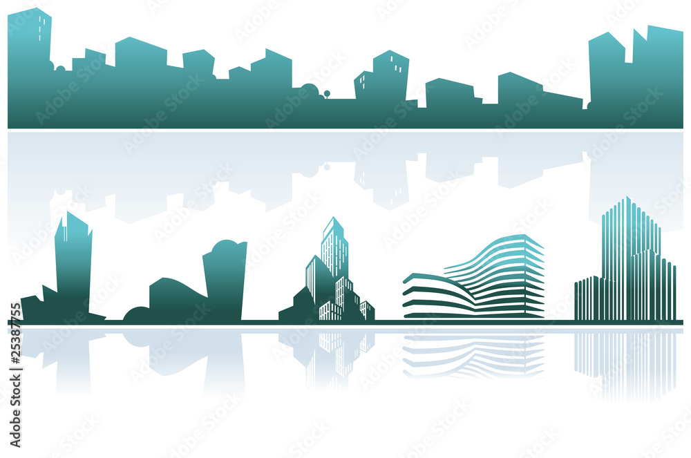 City skyline City skyline