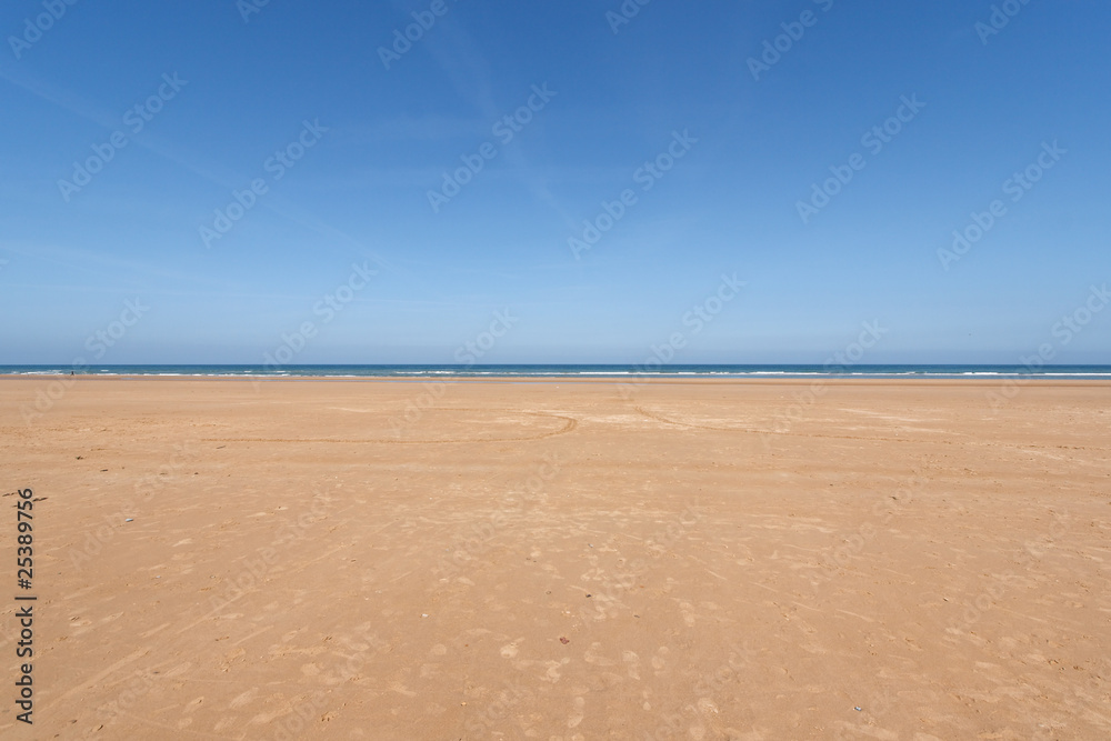 Fototapeta premium plage omaha beach