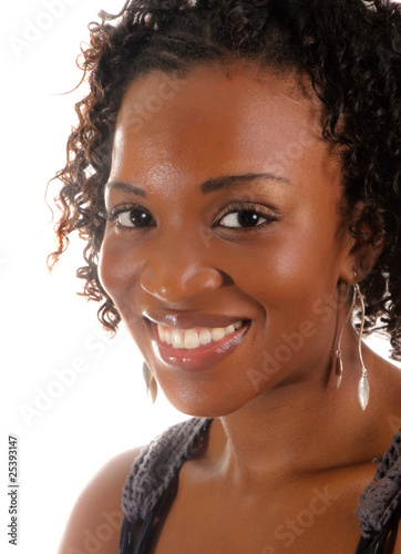 Glamorous African-American Woman