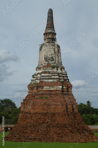 Wat Chaiwatthanaram in ayuthaya central Thailand.