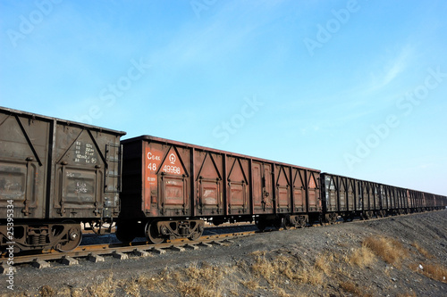train used to transport coal