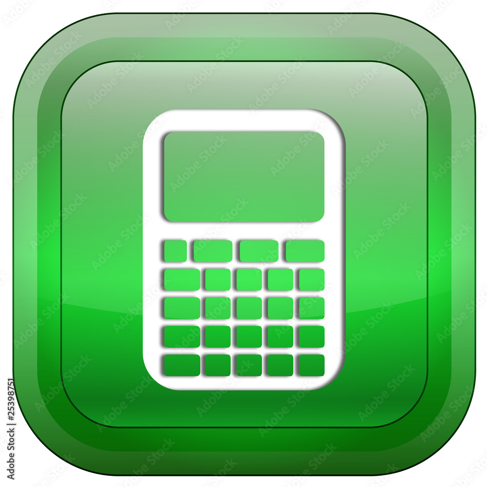 Calculator icon button Calculator icon button