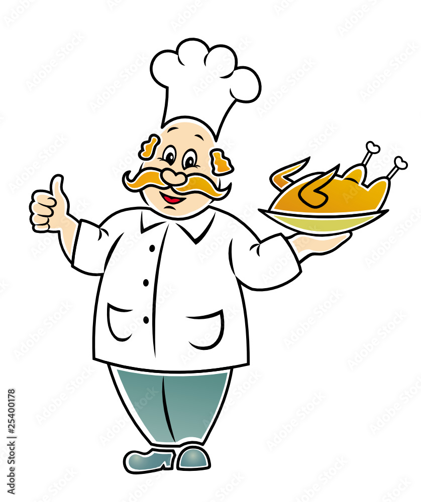 Funny cook. Funny cook.