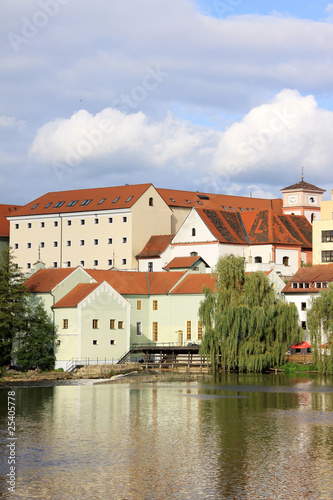 TThe medieval town Pisek in Czech Republic