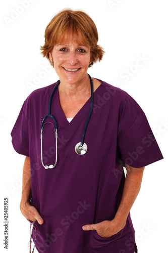 Nurse Smiling At Camera