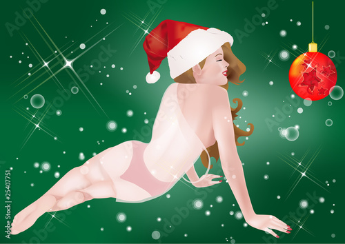 pin up versione natalizia