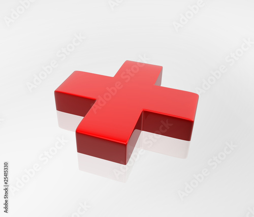 Sign a red cross