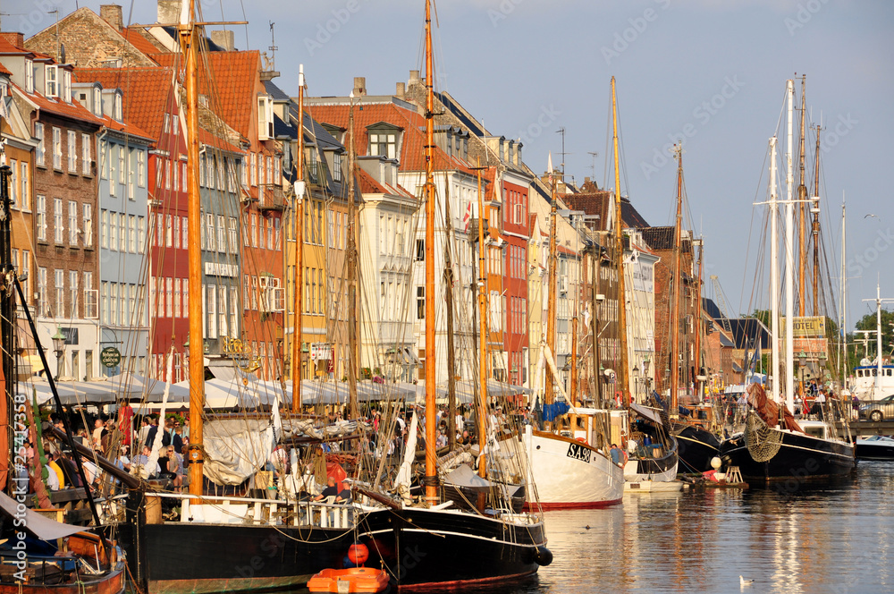 Copenhague, canal de Nyhavn