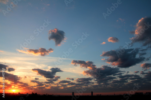 Wallpaper Mural солнце горизонт небо Torontodigital.ca