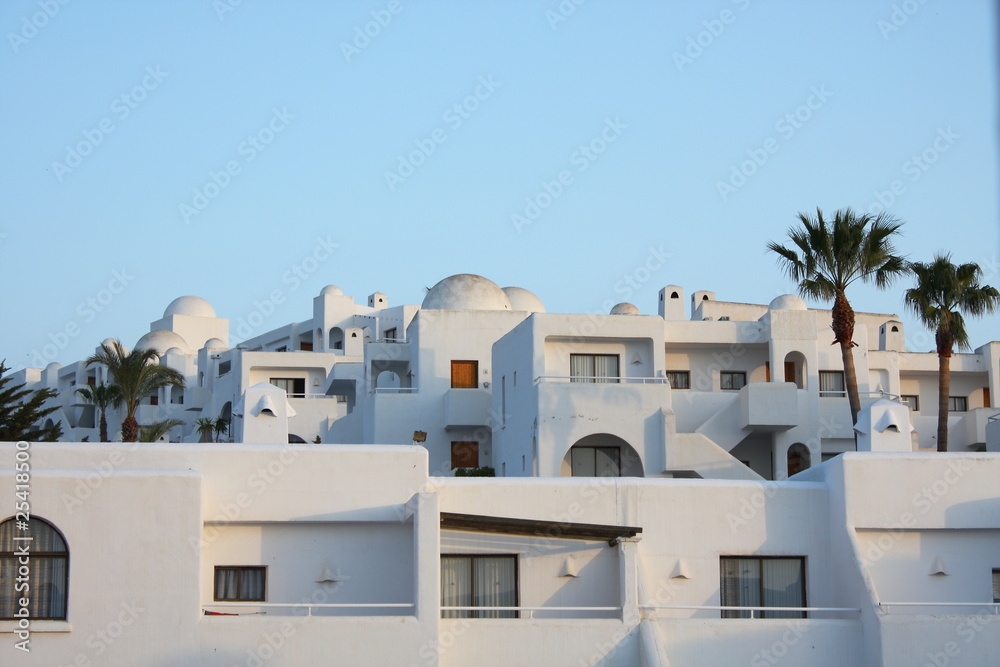 casas blancas en Andalucía