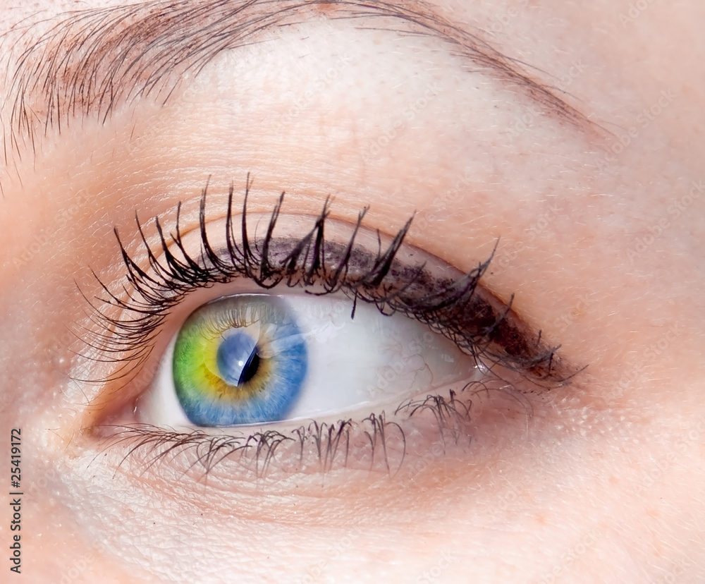 Obraz premium Abstract human eye